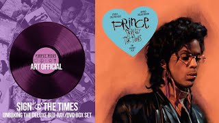 Video thumbnail of "ART OFFICIAL: Unboxing the Prince Sign "O" The Times deluxe blu-ray/dvd set"
