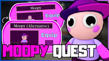 NEW MOOPY QUEST OUT RIGHT NOW.. (New Moopy Skin)  | Piggy Update LIVE 🔴