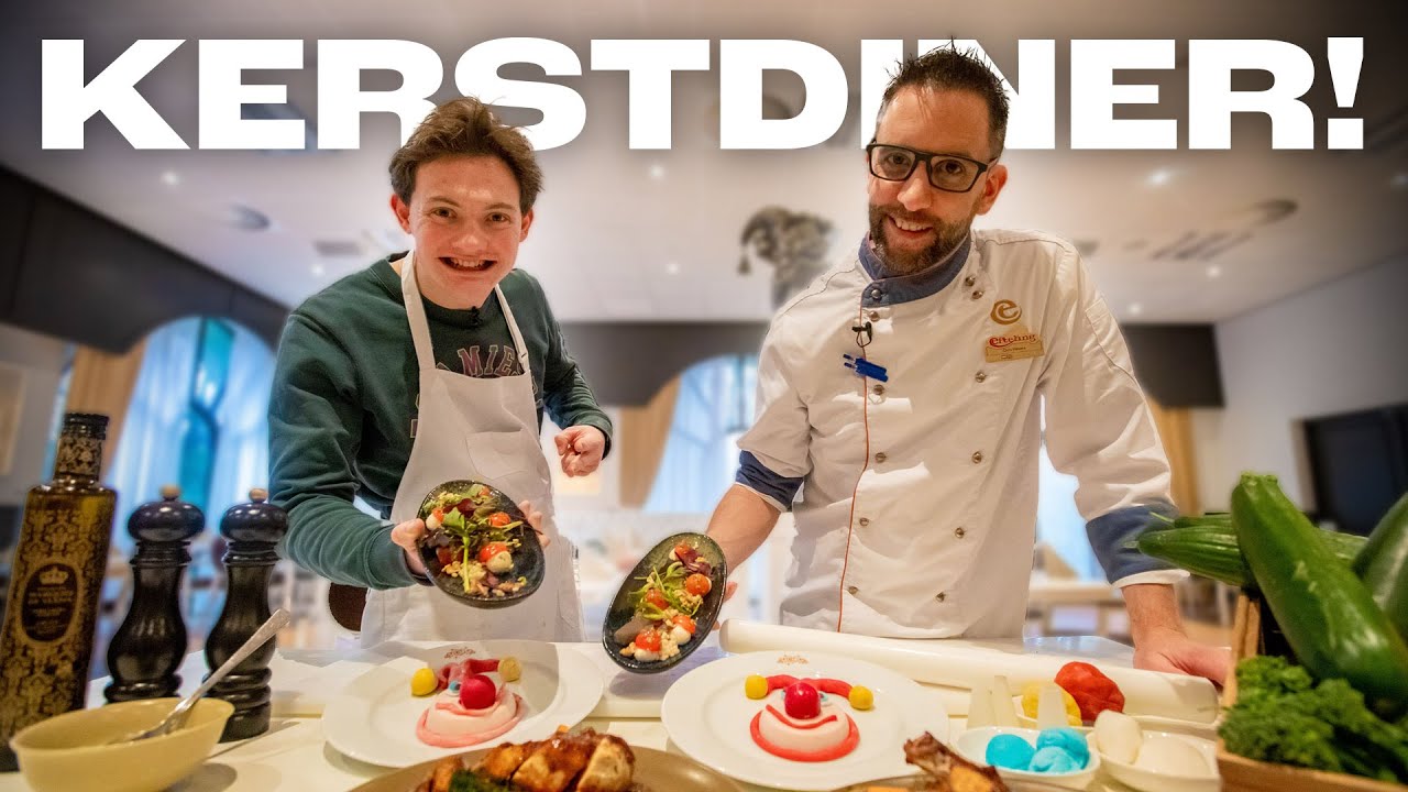 MEELOPEN MET DE CHEF-KOK VAN HET EFTELING HOTEL! 🍄🎄 | Bart Baan