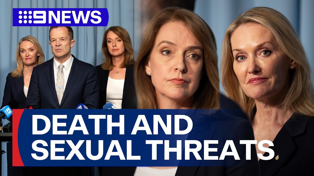 MPs refer death and sexual threats to police, after condemning Neo-Nazi group | 9 News Australia
