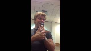 Vic Mignogna doing the voice of Broly from Dragon Ball Z