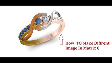 HOW 2 Make Diffrent IMAGE IN JEWELLERY DESIGN  Matrix 8 (Unity Institute Surat)