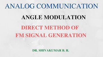 Direct Method of FM Signal Generation