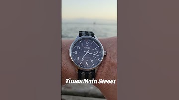 Timex Tuesday! Main Street on a Bond NATO.  #BearCaveReviews #wristroll #watches  #Timex