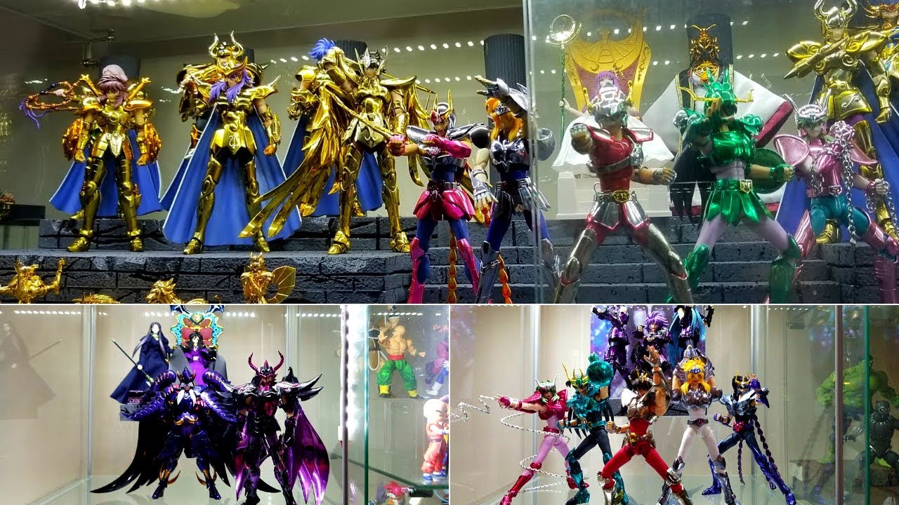 saint seiya myth cloth collection