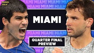 Alcaraz vs Dimitrov | Miami Open 2024 QF | Tennis Prediction
