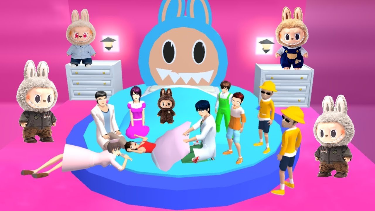 Labubu Simulator LAGI MAIN LABUBU LANGSUNG DI SUNAT || Drama Sakura School Simulator ...