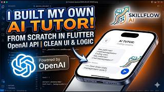 Build a Beautiful AI Chat App with "Flutter" & "OpenAI" API 💻✨