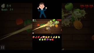 Max lavel#1 fruit cut 3d gameplay  fast for android,ios 📲 #shorts screenshot 3