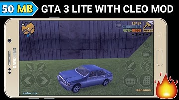 [5O MB] Download GTA 3 for android || Highly compressed || with Cleo mods || Nougat & Oreo support