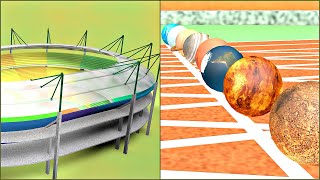 Race of the Planets Balls at the stadium \ Who is the winner? screenshot 3