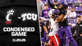 Cincinnati vs. TCU Condensed Game | 2025 Big 12 Football