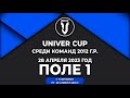Всероссийский детский футбольный турнир «UNIVER CUP” 2012 г.р. Поле 1 28 апреля