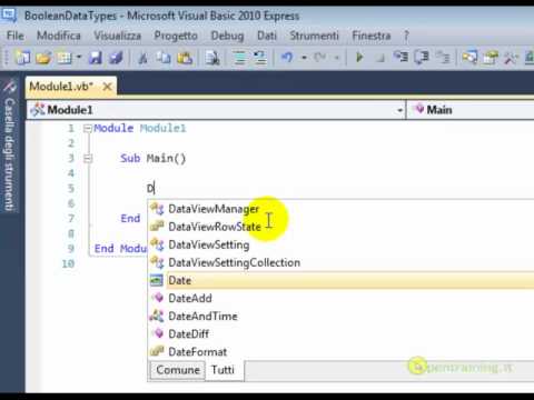Video: Booleano è un tipo di dati?
