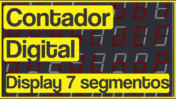 Como fazer um contador digital no Arduino com um Display de 7 segmentos #14vídeos