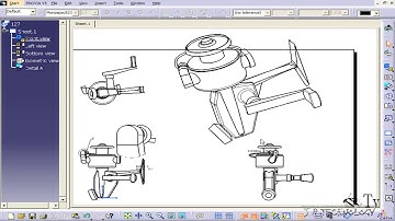 127-Görünüşleri Ölçeklendirme (View Scale)