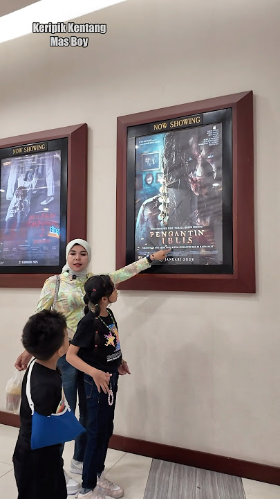 Mintan nonton bioskop tapi pada takut #keripikkentangmasboy #shorts #trending #comedy #humor