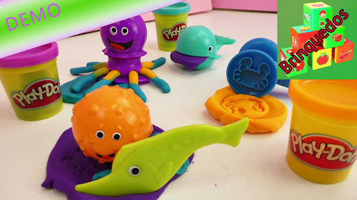 Massinha Play Doh Fundo do Mar – Peixes de massinha – Brinque comigo!