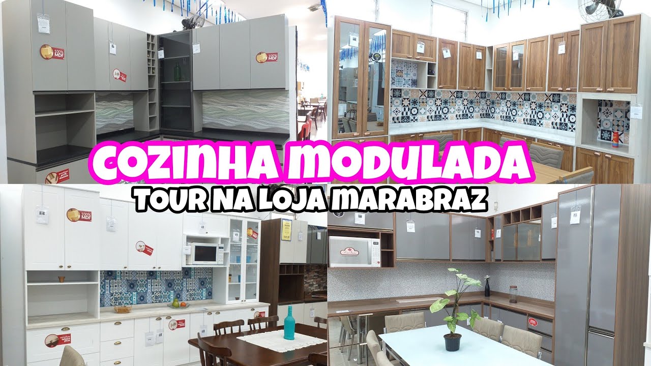 COZINHA MODULADA, TOUR PELA LOJA MARABRAZ