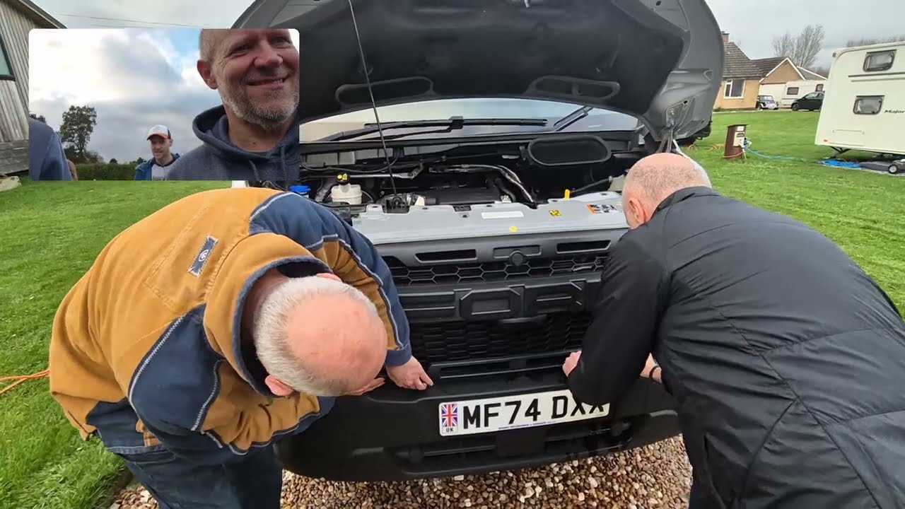 Fitting a raptor grill to the Trekker