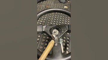 How to remove stubborn boat steering wheel
