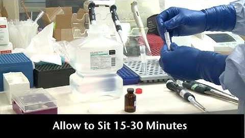 Platelet Aggregation Reagent Reconstitution Video