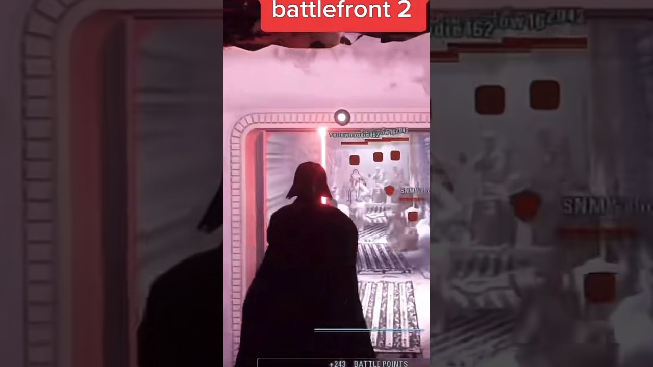 Epic Vader Hallway Entrance in Battlefront 2! 🔥💀💯