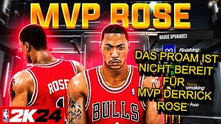 MVP Derrick Rose ZERSTÖRT sogar Platz 66!!! in der Welt 😱😱😱 - NBA2K24 ProAM [Deutsch]