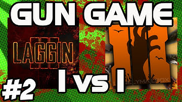 Part 2 "Zombie Gun Game" 1 Vs 1 Custom Zombies "Comosea"