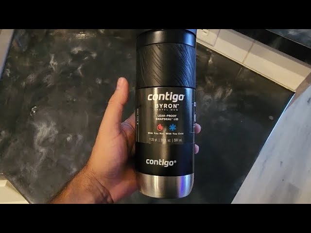 Contigo Snapseal 2.0 Travel Mug, Leak-Proof, Licorice, Byron, 20 Ounce