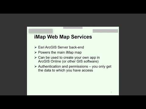 iMap3 Web Map Services (WMS)