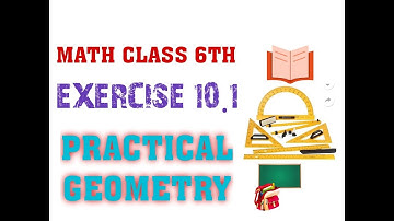 MATH 6TH CLASS EXERCISE 10.1 PRACTICAL GEOMETRY BY DEEPAK KUMAR MATH MASTER GASSS BATHINDA