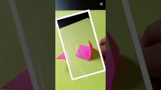 Cute Origami Bookmark 😍 #shorts