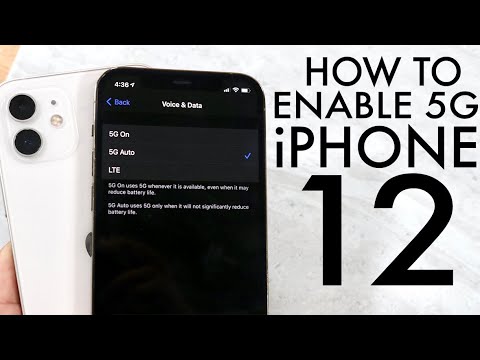 How To Turn On / Off 5G On ANY iPhone 12! - YouTube