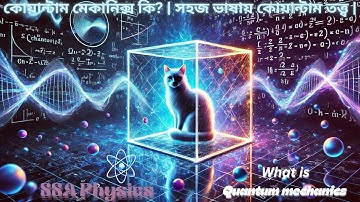 "কোয়ান্টাম মেকানিক্স কি?  সহজ ভাষায় কোয়ান্টাম তত্ত্ব | What is Quantum Mechanics?
