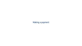 Making a payment