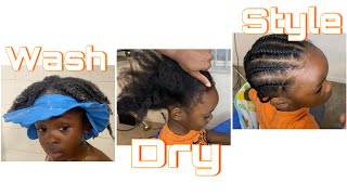 Easy Hair Washing Tips For Natural Hair | Washing & Styling My Son’s Hair #new #hair