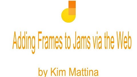 Adding a Frame in Jamboard (web version)