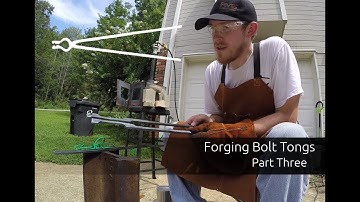 Forging Bolt Tongs Part Three