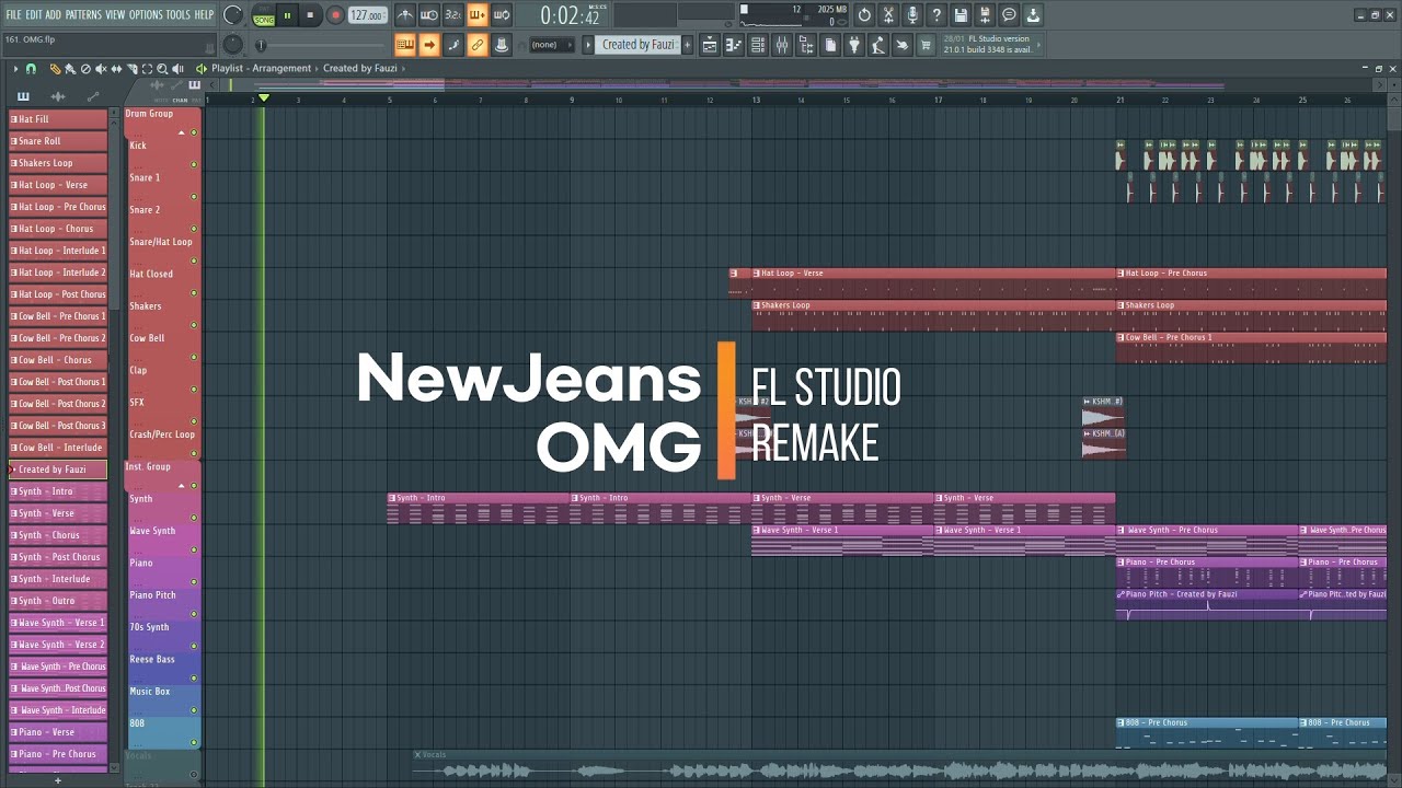 NewJeans (뉴진스) - OMG | Instrumental