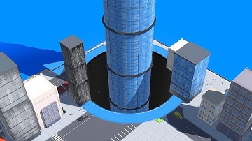 Hole.io - Big Hole City #59 Gameplay Walkthrough Android iOS