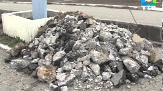 Городская Компания Сервиса  приступила к укладке бордюрного камня(, 2013-05-22T10:10:24.000Z)