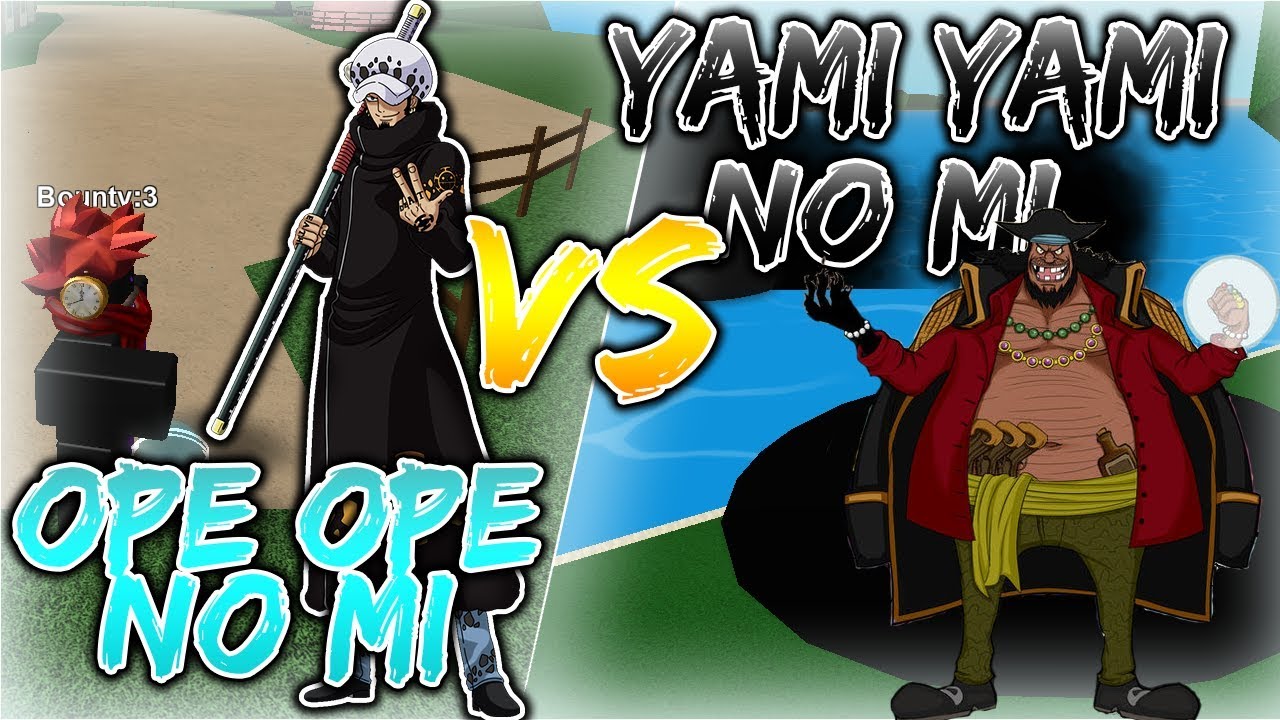 yami vs magma fruit battle steve s one piece roblox youtube