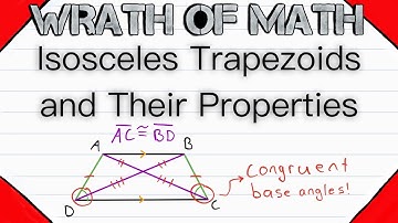Isosceles Trapezoids and Their Properties | Geometry