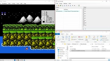 Contra Played Randomly