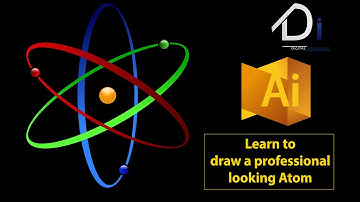 How to Create an Atom in Adobe Illustrator - Beginner