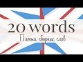 20 новых английских слов. Сборник 5