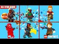 All LEGO Star Wars vs Fortnite Skins Dances