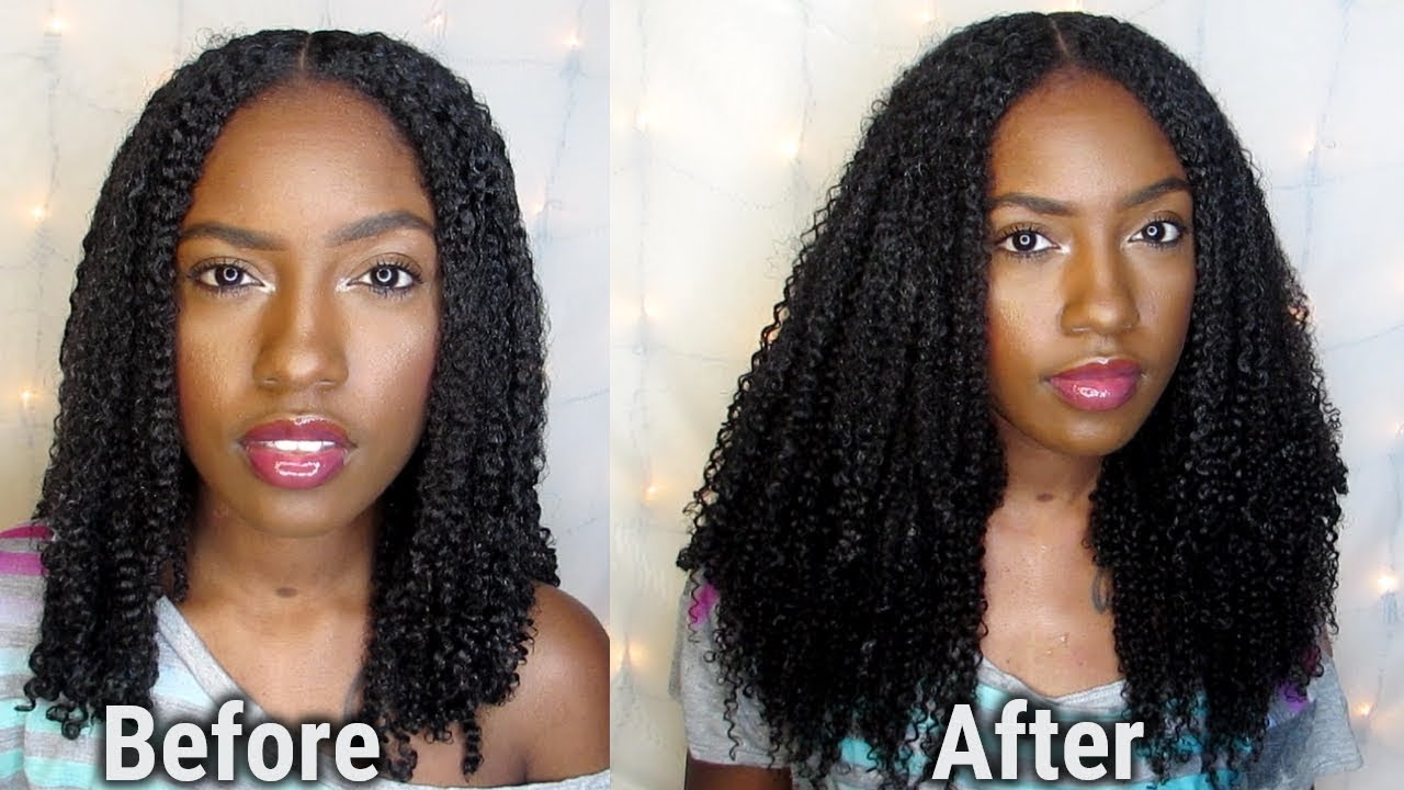 Better Length Afro Kinky Curly Clip Ins (Review + Tutorial) - YouTube