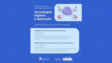 IFPE │ Webinário 02: Ferramentas de IA para a sala de aula 27/11/2025